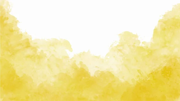 Sárga Akvarell Háttér Textúrák Hátterek Web Bannerek Desig — Stock Vector