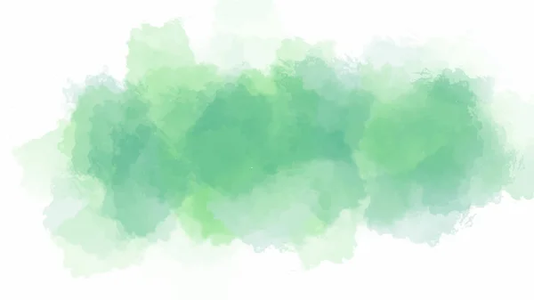 Зеленый Всплеск Баннер Акварельный Фон Текстур Фонов Веб Баннеров Desig — стоковый вектор