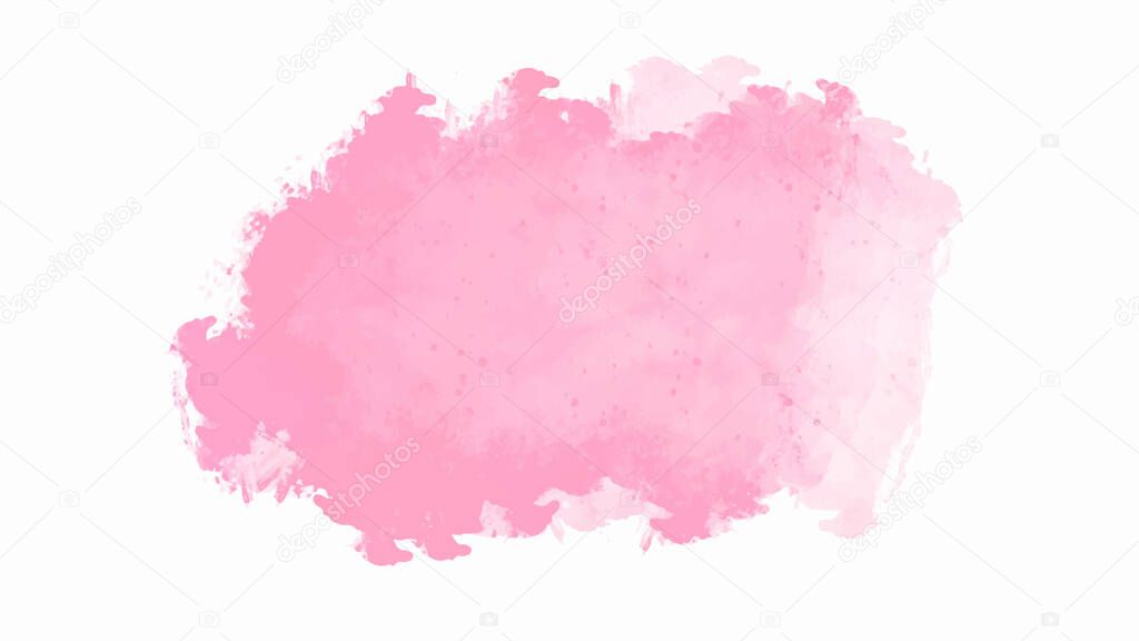 Pink watercolor background for textures backgrounds and web banners desig