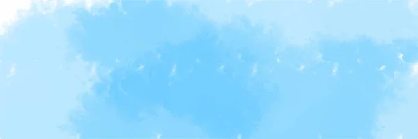 矢量的浅蓝色水彩画 — 图库矢量图片