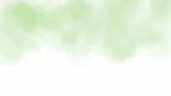 Grüner Aquarell Hintergrund Für Texturen Hintergründe Und Web Banner Desig — Stockvektor