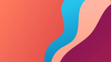 Dinamik efektli soyut arkaplan. Tasarım için vektör illüstrasyonu