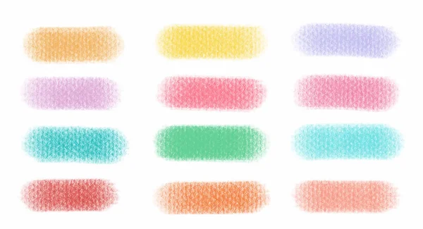 Set Éclaboussures Aquarelle Colorée Pour Votre Conception Vecteur — Image vectorielle