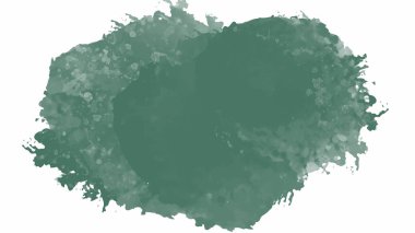 Soyut pastel yeşil kenar tasarımı ve soluk desenli bej boya merkezli suluboya desenli yeşil arkaplan