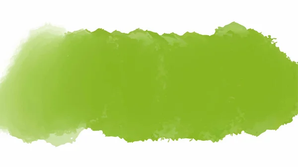 Grüner Aquarell Hintergrund Für Texturen Hintergründe Und Web Banner Desig — Stockvektor