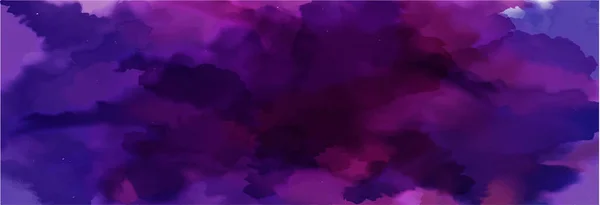 Fundo Aquarela Roxo Para Texturas Fundos Banners Web Desig — Vetor de Stock