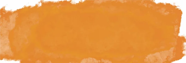 摘要橙色水彩背景为您的设计 水彩背景概念 — 图库矢量图片