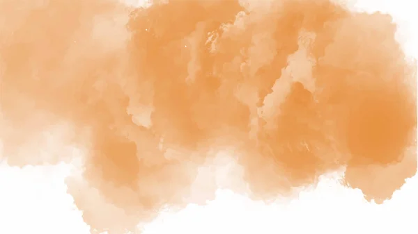 Orange Aquarell Hintergrund Für Texturen Hintergründe Und Web Banner Desig — Stockvektor