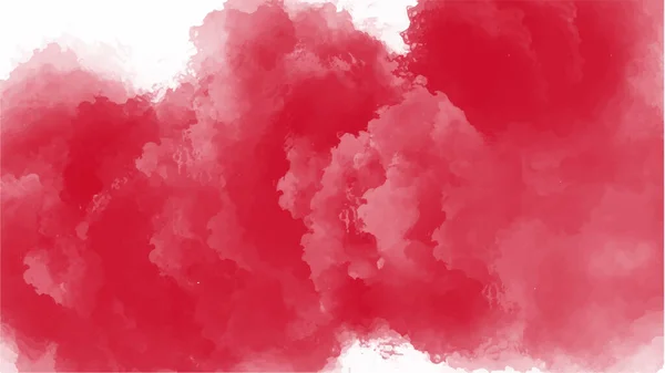 Roter Aquarell Hintergrund Für Ihr Design Aquarell Hintergrundkonzept Vektor — Stockvektor