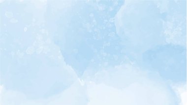 Dokular için mavi suluboya arkaplan ve web pankartları arzuluyor