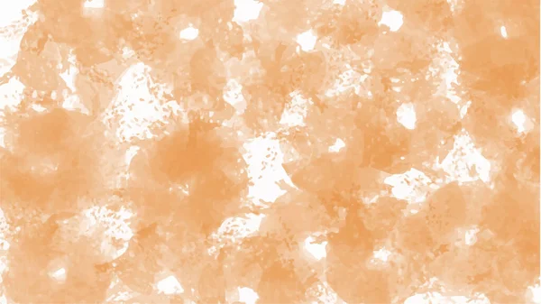 Oranje Aquarel Achtergrond Voor Texturen Achtergronden Web Banners Desig — Stockvector