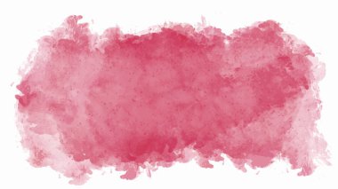 Tasarımınız için telif alanı olan pembe suluboya arka plan. vektör.