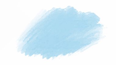 Tasarımınız için telif alanı olan mavi suluboya arkaplan. vektör.