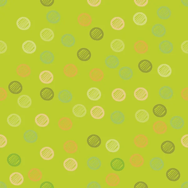 Padrão sem costura abstrato para o seu design. Circles fundo . — Vetor de Stock