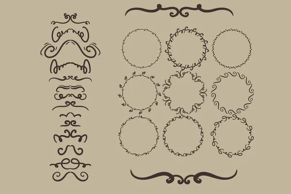 Вінтажні елементи для вашого дизайну — стоковий вектор
