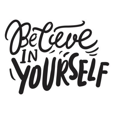 Motivasyon ilham el tırnak tasarımınız için yazı