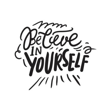 Motivasyon ilham el tırnak tasarımınız için yazı