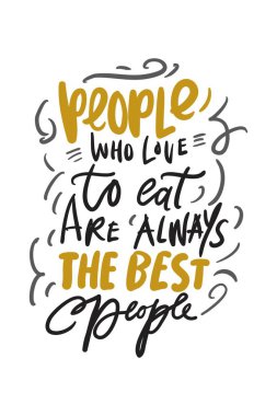 Tasarımınız için ilham verici bir alıntı, basitçe vektör illüstrasyonu