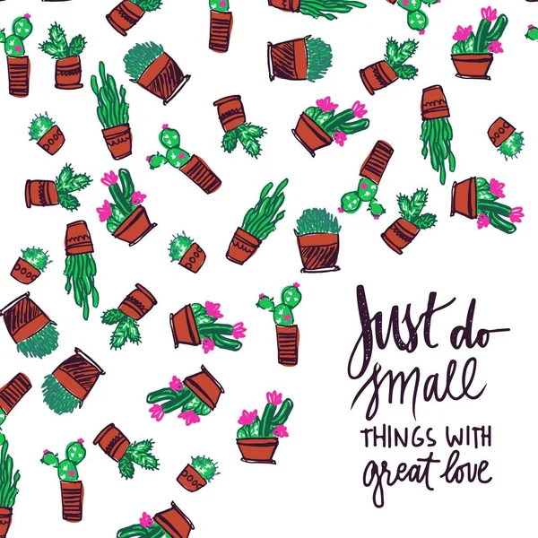 Bitkiler el tasarımınız için sorunsuz desen çizilmiş