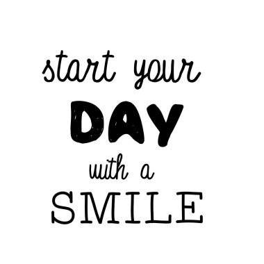 Tişört konsepti çizimi için ilham verici alıntı fikri 