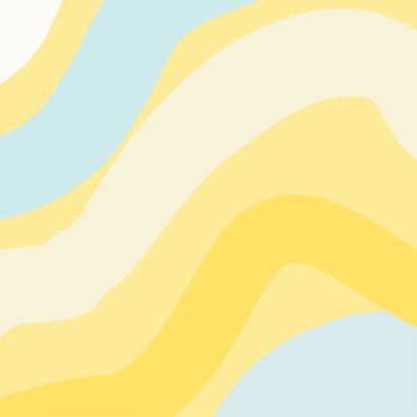 Tasarımın için basit ve soyut bir arkaplan. Mavi ve sarı renkler