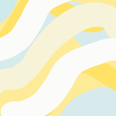 Tasarımın için basit ve soyut bir arkaplan. Mavi ve sarı renkler