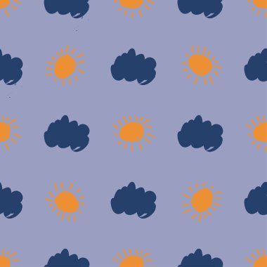 T-shirt vektör çizimi için renkli desenler