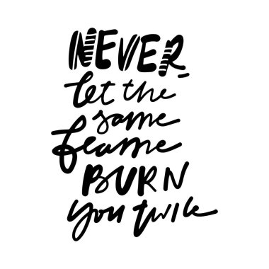 T-shirt vektör illüstrasyonu için ilham verici alıntı