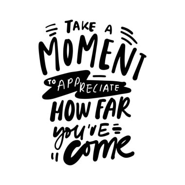 T-shirt vektör illüstrasyonu için ilham verici alıntı