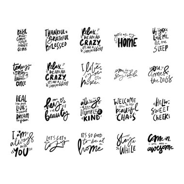 T-shirt vektör illüstrasyonu için ilham verici alıntı