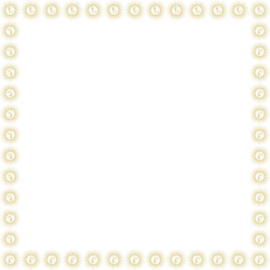 Yaprak çerçeveli soyut bir kadın yüzü. Metin için vektör kadın moda çerçevesi. Tasarım, davetiyeler, hediye kartları, broşürler için basit şablon ögesi