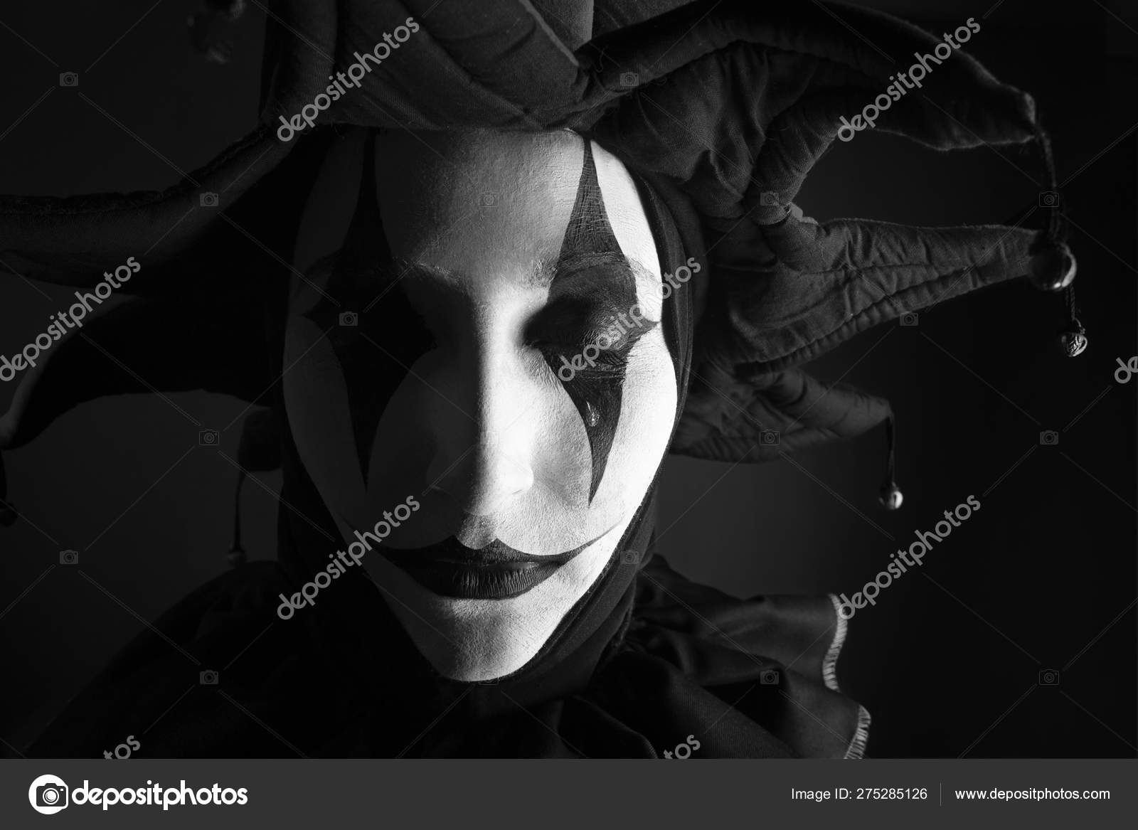 jester black and white