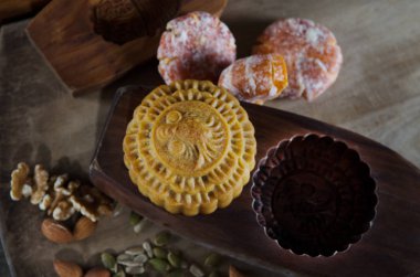  Mooncake, Çin Orta Sonbahar Festivali gıda.