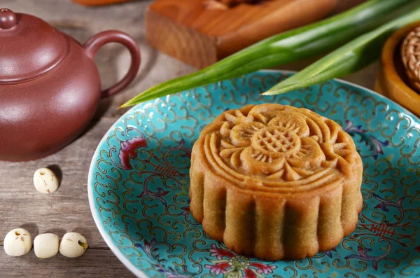 Mooncake ,Chinese mid autumn festival food.