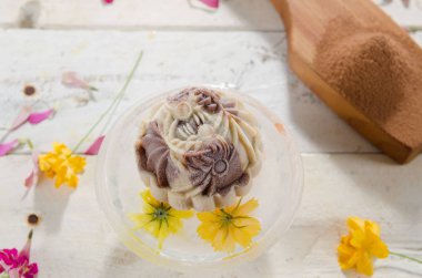  Buz Mooncake, Çin Orta Sonbahar Festivali gıda.