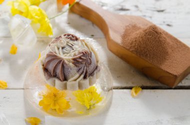  Buz Mooncake, Çin Orta Sonbahar Festivali gıda.