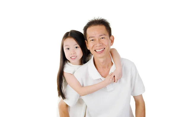 Portrait Asian Family — Stock Photo, Image