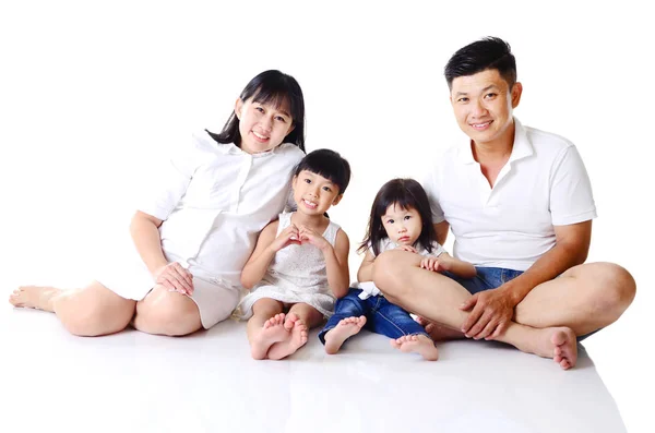 Asian family — Stock Photo, Image