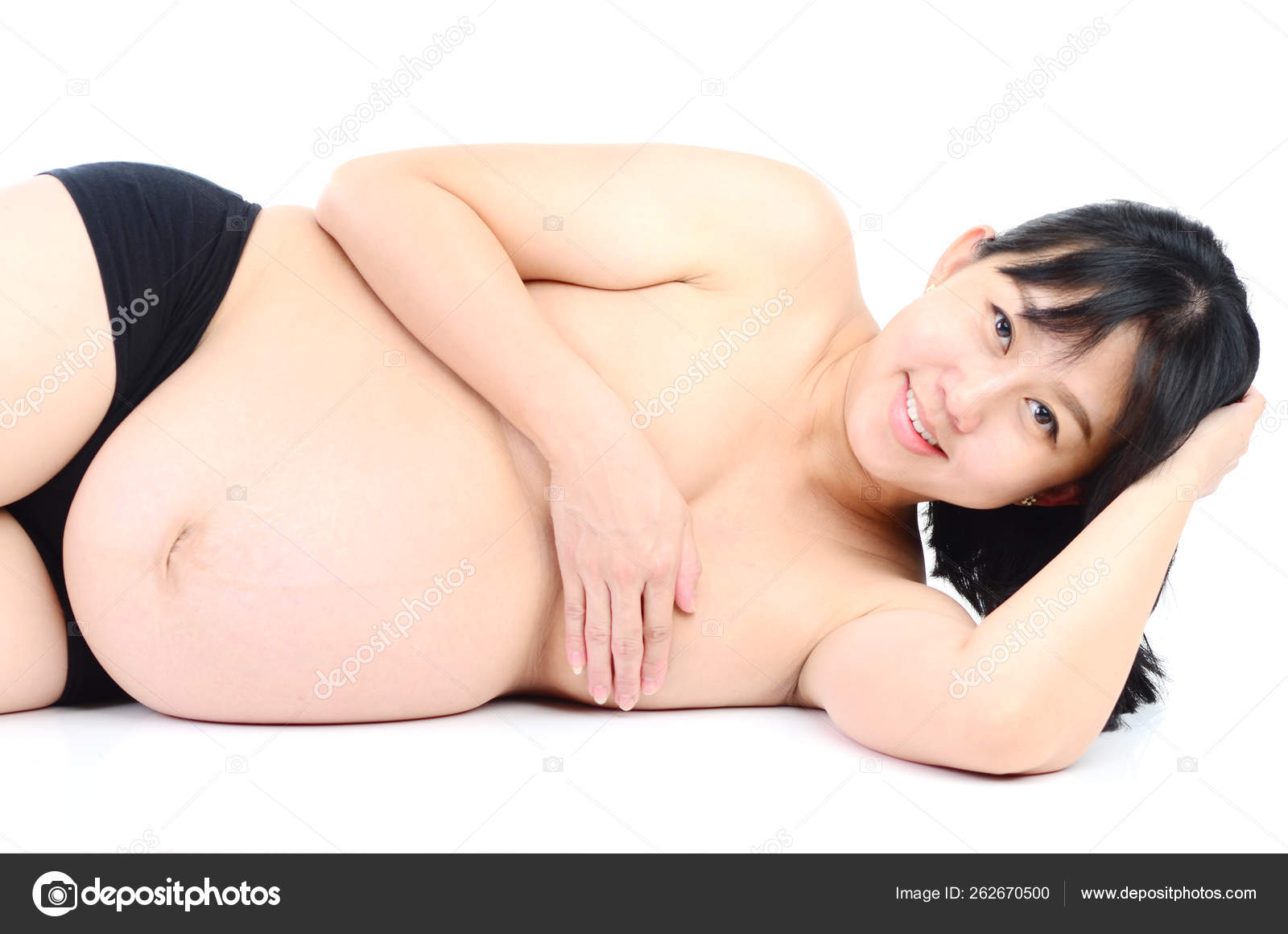 Asian pregnant woman Stock Photo by ©yongtick 262670500