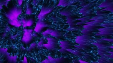 Renkli fantastik aydınlık hareket önemli, dinamik arka plan