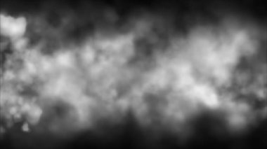 Sis duman, duman, karanlık dinamik arka plan rüzgar kovalayan hareketli, bindirme, sorunsuz döngü