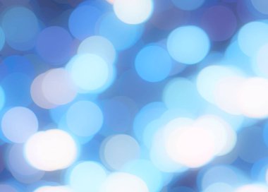 Mavi bokeh arka plan. Nazik parlak lila mavi defocused zemin