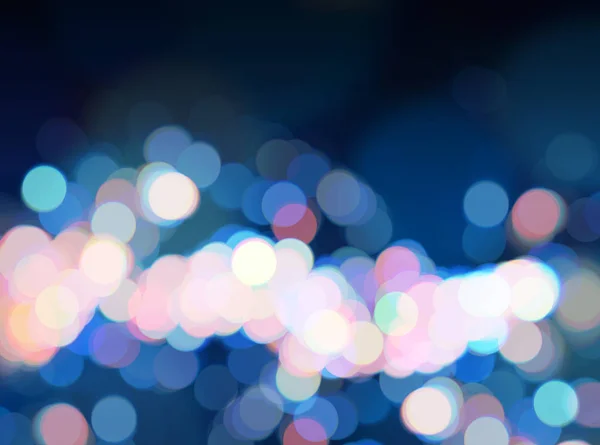 Blue bright bokeh background luminous pink blue defocused backdrop — Stock Photo, Image