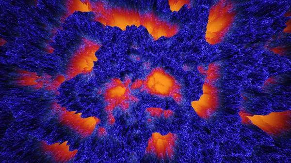 Abstrakcja niesamowite kolorowe lawy Magma tła, 3D ilustracja Tapety — Zdjęcie stockowe