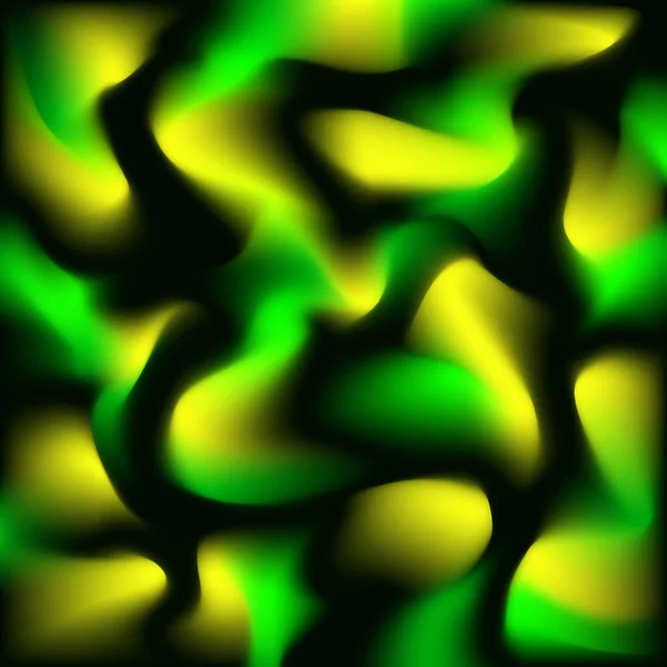 Futuristické vektorové pozadí s gradientovými organickými formami, abstraktně vícebarevný rozostřený letní gradient, plakát — Stockový vektor