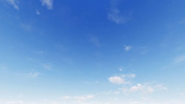 Bulutlu gökyüzü mavi arka plan, mavi gökyüzü arka plan küçük bulutlar, 3d çizim ile