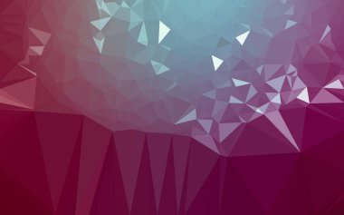 Soyut düşük poli arkaplan, geometri üçgeni, mozaik pastel renk arkaplanı