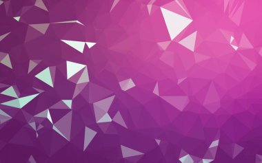 Soyut düşük poli arkaplan, geometri üçgeni, mozaik pastel renk arkaplanı