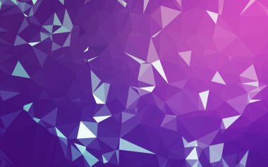 Soyut düşük poli arkaplan, geometri üçgeni, mozaik pastel renk arkaplanı