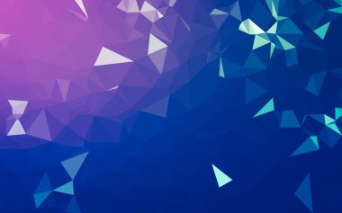 Soyut düşük poli arkaplan, geometri üçgeni, mozaik pastel renk arkaplanı